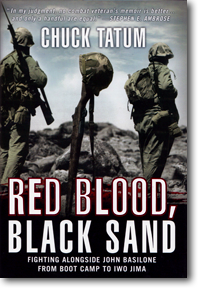 Red Blood Black Sand - by Chuck Tatum - The Battle of Iwo Jima